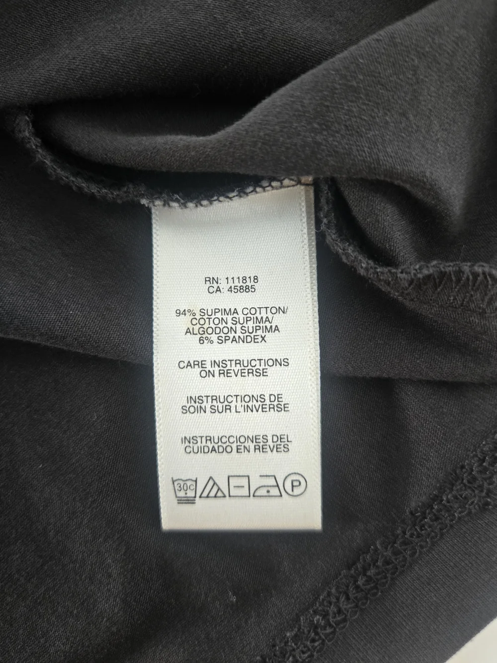 Michael Kors Black Short Sleeve Polo with Gold Zip Size SP